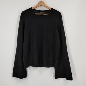 Only Mine Cashmere Bell Sleeve Sweater
